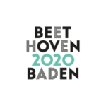 Schriftzug des Beethoven Hauses in Baden