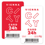Das rot-weiße Logo des Kooperationspartners Vienna City Card