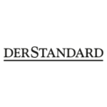 Schriftzug und Logo der Tageszeitung Der Standard